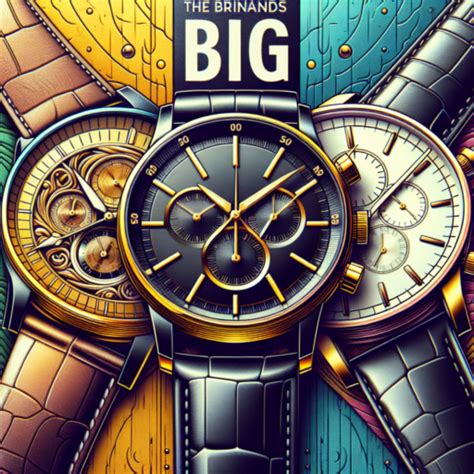 big three watch brands.